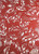 RALPH LAUREN Bowen Red/Silver Tablecloth, 60-by-84 Inch Oblong Rectangular