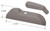 C.R. LAURENCE EP24089 CRL Clay Truth EntryGard Plastic Cover with Folding Handle
