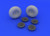 Eduard 1 72 Brassin B_17G wheels for Revell kit _ 672011