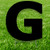 Cardboard People Advanced Graphics Black Letter G Yard Sign and Outdoor Lawn Decoration _ Metal H_Stake Included _ Print Single Sided