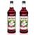 Monin _ Desert Pear Syrup_ Bold Flavor of Prickly Pear Cactus_ Natural Flavors_ Great for Iced Teas_ Lemonades_ Cocktails_ Mocktails_ and Sodas_ Vegan_ Non_GMO_ Gluten_Free _1 Liter_ 2_Pack_