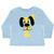 inktastic Cute F Monogram Doggie Toddler Long Sleeve T_Shirt 2T Light Blue 3c8d5
