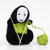 F and J No Face Man Knitting Soft Stuffed Toy _12 cm_ Black_