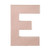 Darice Paper Mache Letter E 8 x 5.5 x 1 inches _3_Pack_ 2862_E