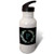 3dRose Wreath with Monogram Initial Letter P in Green on Black. _ Water Bottles _wb_336779_1_