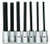 Williams 30943 6-Piece 1/4-Inch Drive Mid Hex Bit Socket Set