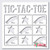Primitive Star and Crow Tic Tac Toe Stencil_L _17 inch  x 16 inch __ Ultra Thick Exhibit Grade White Color Material
