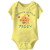 A and E Designs Baby Romper Daddy's Piggy Onesie_ Yellow_ 18 Months