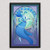 Lapis Lazuli _ Crystal Gems _ Steven Universe _ Nouveau _ Original Art Poster Print
