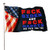 EVISUK F_ck Biden Harris and F_ck You Too Flag 3x5ft Colorfast Uv Resistant 100 Percent  Polyester Durable Outdoors Flag