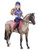 Breyer Classics Western Horse Rider Doll Set (1: 12 Scale)