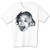 A and E Designs Albert Einstein T_Shirt Sticking Tongue Out White Tee Medium