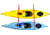 Malone Auto Racks SlingThree Triple Kayak Storage System