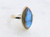 Labradorite Silver Ring 925 Solid Sterling Silver Handmade Jewelry Size 3_13 US