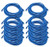 iMBAPrice 25'Cat5e Network Ethernet Patch Cable, 10 Pack, Blue (IMBA-CAT5-25BL-10PK)