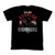 A and E Designs USFL T_Shirt 1984_1985 Gamblers Black Tee_ XL