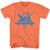 A and E Designs Bill  and  Ted's Excellent Adventure Be Excellent T_Shirt_ Orange_ XL