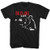 A and E Designs Billy Joel T_Shirt Live Black Tee_ Large