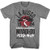 A and E Designs The Karate Kid T_Shirt La Russo Miyagi_Do Reseda CA Grey Heather Tee_ Large