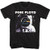 A and E Designs Pink Floyd T_Shirt Astronaut Black Tee_ Medium