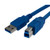 StarTech.com 1m Black SuperSpeed USB 3.0 Cable _ Right Angle A to B _ M M
