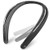 Neckband Portable Bluetooth Speakers_ Wireless Wearable Speakers_ 2020 Upgraded Bluetooth 5.0 Speaker with 3D Stereo Sound_ Noise Cancelling Stereo Neckband Speakers for Home and Outdoor_ Black