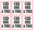 Rims  and  Tires _ Large Store Window Wall Retail Display Paper Signs _ Full Color _ 18 inch w x 24 inch h _6 Pack_