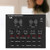 ASHATA External Mixing Sound Card V8 Portable 6 Modes 18 Sound Effects Digital Audio Mixer with Bluetooth Wireless Connection for Smartphone Computer Online Singing Recording Live Broadcast