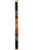 Meinl Percussion RS1BK_M L 31.5 inch  Med Large Bamboo Rain Stick with Sustaining Trickle Effect and Hand Painted Design_Black