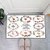 Topodecor Christmas Decor Absorbent Front Doormats_ Wreaths with Calligraphy Hand Drawn Design Elements Inside Dirt Trapper Mats_ 20 inch  W x 31 inch  L