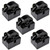 HQRP 5_Pack QP2_4.7 4.7 Ohm 1_Pin PTC Starter Start Relay for EdgeStar PBWC120SS25 R134a Compressors Replacement fits BWC70SS BWC90SS BWC90SSLT BWC120SS BWC120SSLT Beverage Coolers  Plus  Coaster