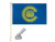 K's Novelties 5' Wooden Flag Pole Kit W Nylon White Bracket 3x5 Commonwealth Polyester Flag