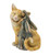 Plow  and  Hearth Fairy and Cat Garden Statue _ 5.5 L x 4.25 W x 7 H