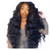 Women Long Wavy Curly Wig Fudule Synthetic Fiber Hair Heat Resistant Human Hair for Black Women Brazilian Full Wigs on Sale _Black b_ Women Long Wavy Curly Wig Fudule Synthetic Fiber Hair Heat Resistant Human Hair for Black Women Brazilian Full Wigs on Sale _Black b_