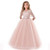 Floral Baby Teen Girls Princess Dress Bridesmaid Pageant Gown Birthday Party Wedding Maxi Dress Cotton Tulle Dress _H_ 130_ Floral Baby Teen Girls Princess Dress Bridesmaid Pageant Gown Birthday Party Wedding Maxi Dress Cotton Tulle Dress _H_ 130_