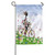 ParadiseDecor Outdoor Yard Flag Outdoor Funny Decorative Flags Vintage Romantic Bike 18 inch  W x 27 inch  L