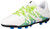 adidas Performance X 15.4 FG J Soccer Shoe _Little Kid Big Kid__ White Semi Solar Slime Black_ 11 M US Little Kid