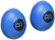 Meinl Percussion ES2_B Set of Two Plastic Egg Shakers_ Blue