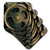 3dRose cst_167128_3 Steam Punk Gears in Bronze Realistic Look Fun Art-Ceramic Tile Coasters, Set of 4