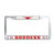 Goddess License Plate Frame  Stainless Steel Auto License Tag Holder