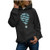 SALIFUN Crewneck Pullover Hoodies for Womens Long Sleeve Sweatshirts Hooded Sweater Balloon Graphic Casual Tops Shirts