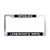 Framespolish Spoiled Linemans Wife License Plate Frame Stainless Steel Car License Plate Covers