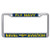 Dongsmer Fly Navy Naval Aviation License Plate Frame Stainless Steel Auto License Tag Holder