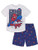 Marvel Spiderman Toddler Boys T-Shirt and French Terry Shorts Set White 3T