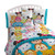 Disney Tsum Tsum 'Character' Teal Microfiber 3 Piece Twin Sheet Set