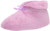 MUK LUKS Womens Micro Chenille Slipper Bootie  Lavender - Size Large -8-9-