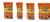 Reese s Popped Snack Mix  8 oz-pack of 4-