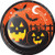 Creative Converting Pumpkin Patch Paper Plates  9 inch  Multi-color