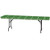 Stay Put Football Field Tablecovers  30 inch x 96 inch  3 ct