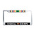 Framespolishisf US Army Signal Corps Gulf War Veteran License Plate Frame Stainless Steel Car License Plate Holder